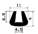 TU1- 0643 - rubber profiles - U shape profiles
