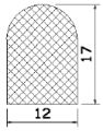 50190 - silicone sponge profiles - Semi-circle, D-profiles 50190 - silicone sponge profiles - Semi-circle, D-profiles