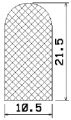 50270 - silicone sponge profiles - Semi-circle, D-profiles 50270 - silicone sponge profiles - Semi-circle, D-profiles