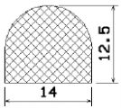 50360 - silicone sponge profiles - Semi-circle, D-profiles 50360 - silicone sponge profiles - Semi-circle, D-profiles