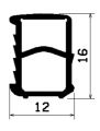 Z1 -1897 - rubber profile - Door-frame profiles