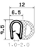 SD-0059 - Co-Ex-Profile mit Metalleinsätze - Kantenschutzprofile